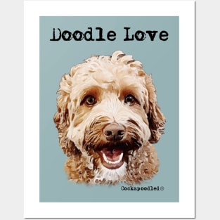 Doodle Dog Love Posters and Art